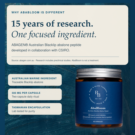 AbaBloom Australian abalone peptide capsules