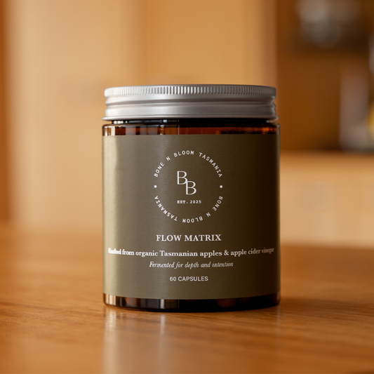 Flow Matrix - Organically Grown Tasmanian Apple Cider Vinegar Capsules