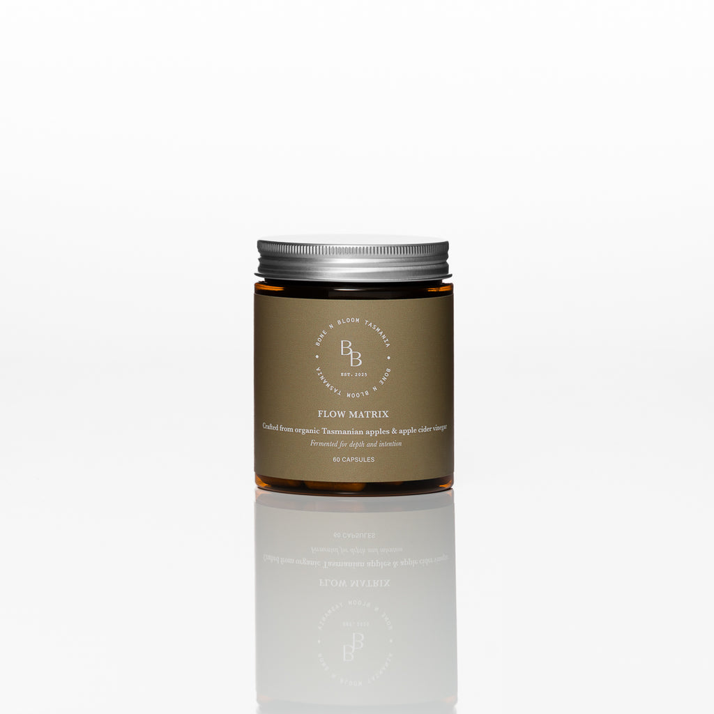 Flow Matrix - Organically Grown Tasmanian Apple Cider Vinegar Capsules
