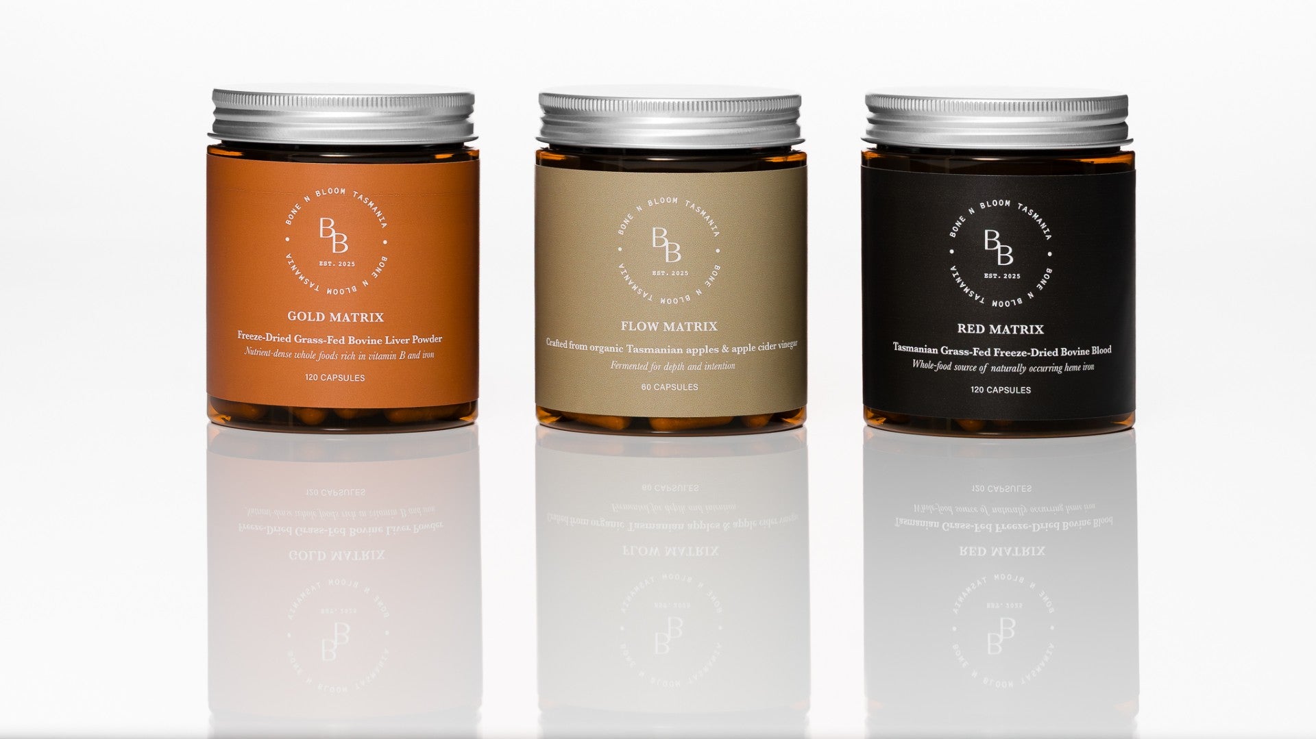 THE FOUNDERS CORE RESTORE TRIO – Red + Gold + Flow Matrix Bundle