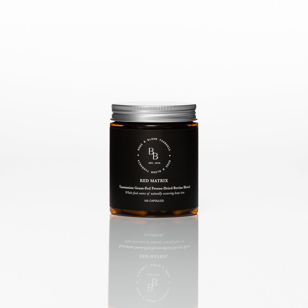 Red Matrix - Tasmanian Grass-Fed Beef Blood Capsules