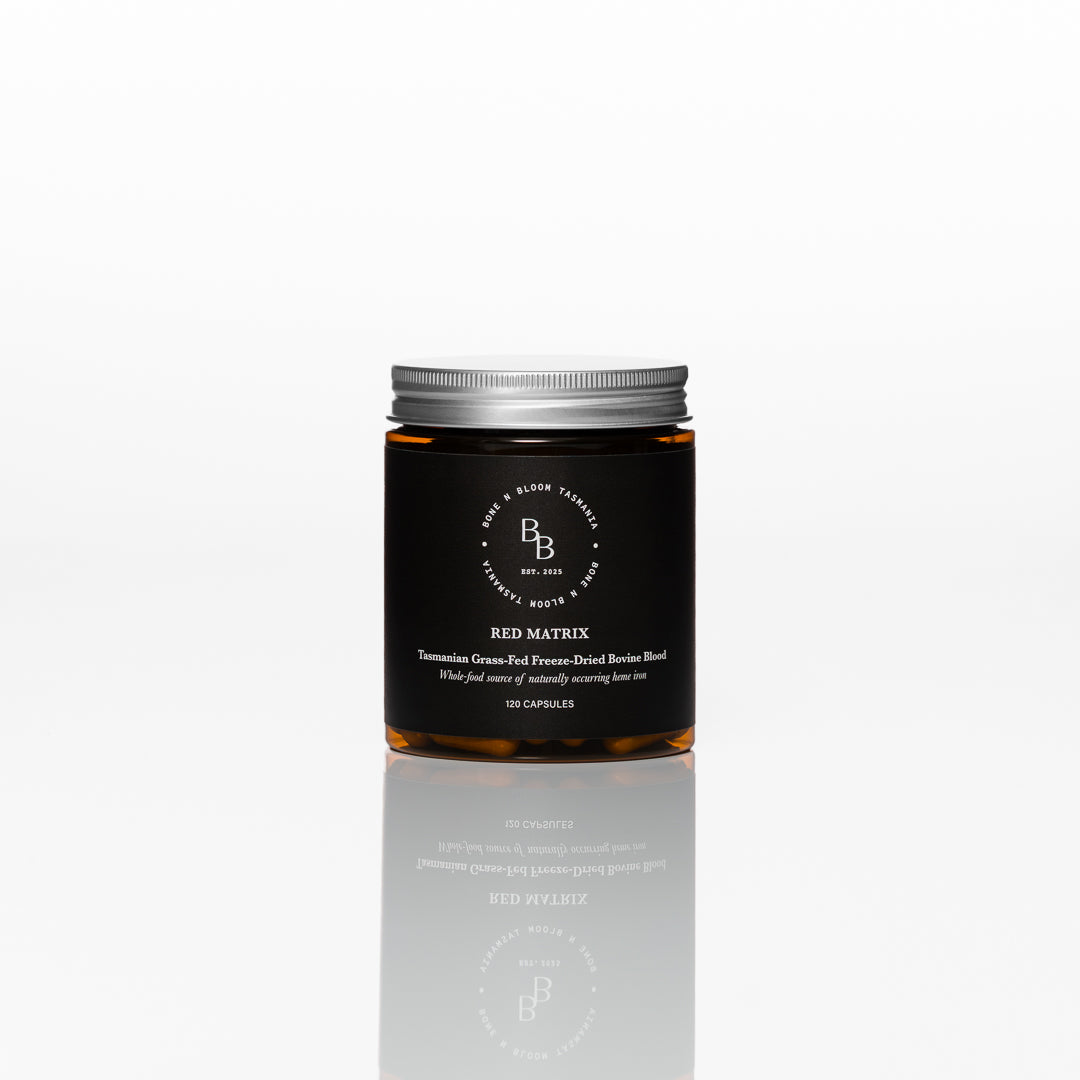Red Matrix - Tasmanian Grass-Fed Beef Blood Capsules