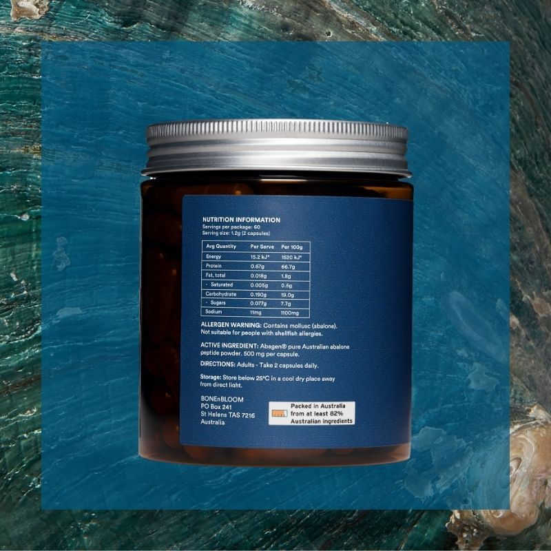 AbaBloom abalone peptide capsules