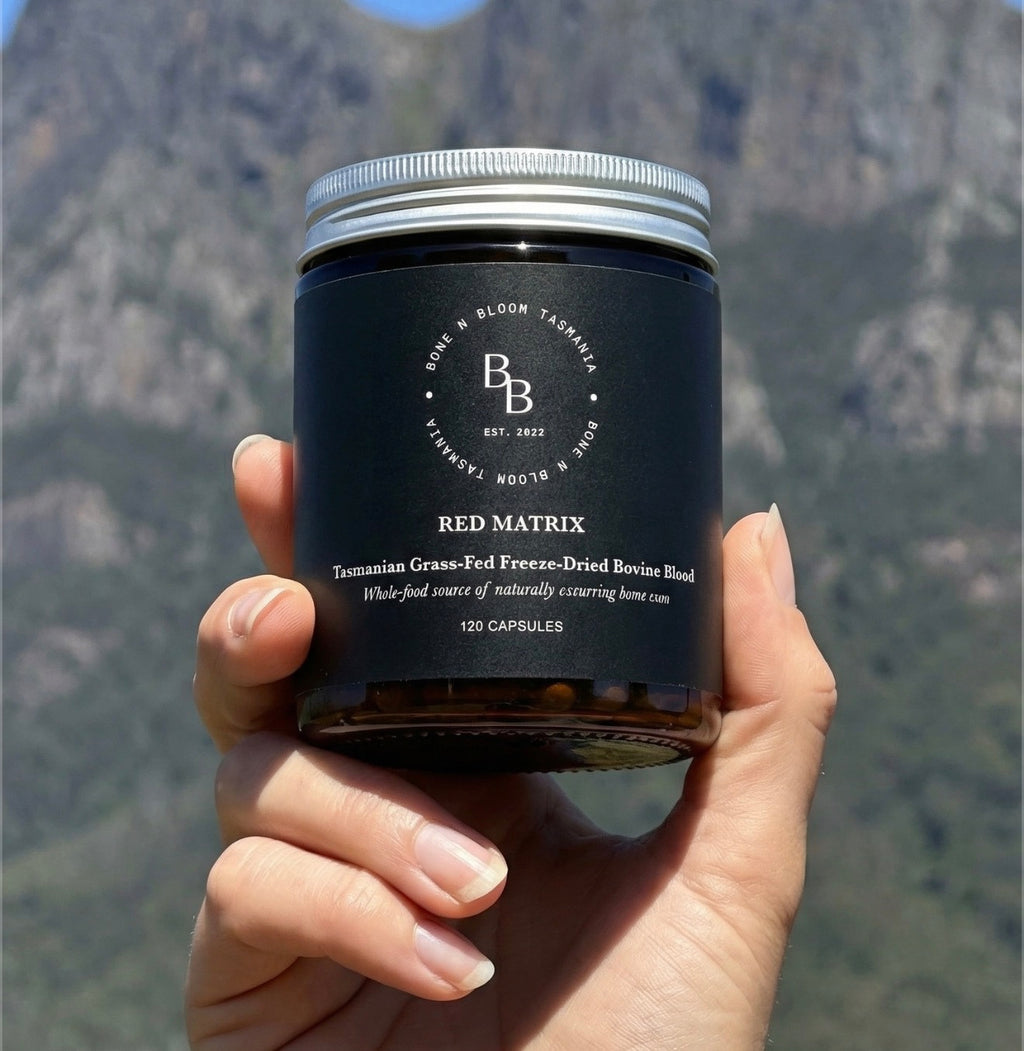 Red Matrix - Tasmanian Grass-Fed Beef Blood Capsules